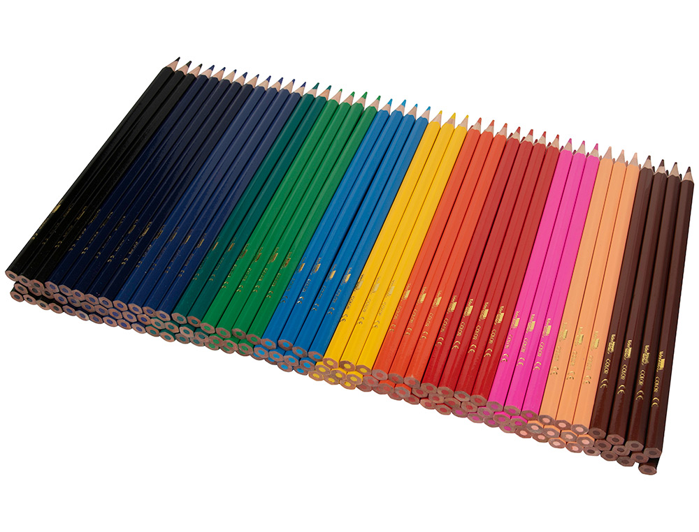 LAPIS DE COR LIDERPAPEL SCHOOL 144 UNIDADES 12 CORES X 12 UNIDADES