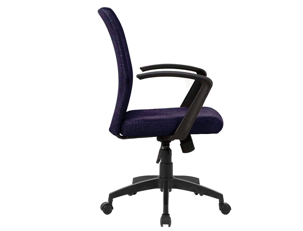 CADEIRA GIRATORIA Q-CONNECT MASSA BASE NYLON REGULAVEL EM ALTURA 895+110MM ALT 580MM LARG 550MM PROF COR PRETA