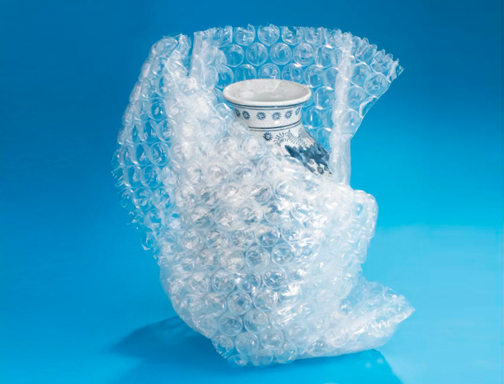 PLASTICO COM BOLHAS LIDERPAPEL ECOUSE 1X50M 30% DE PLASTICO RECICLADO