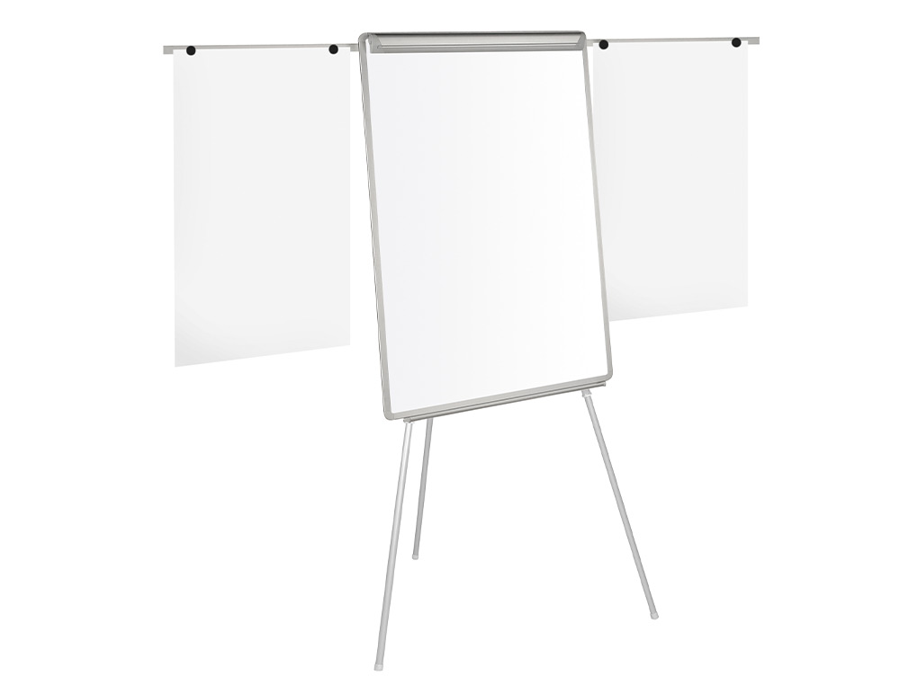 QUADRO BRANCO Q-CONNECT COM TRIPE 90X70X195 CM EXTENSIVEL