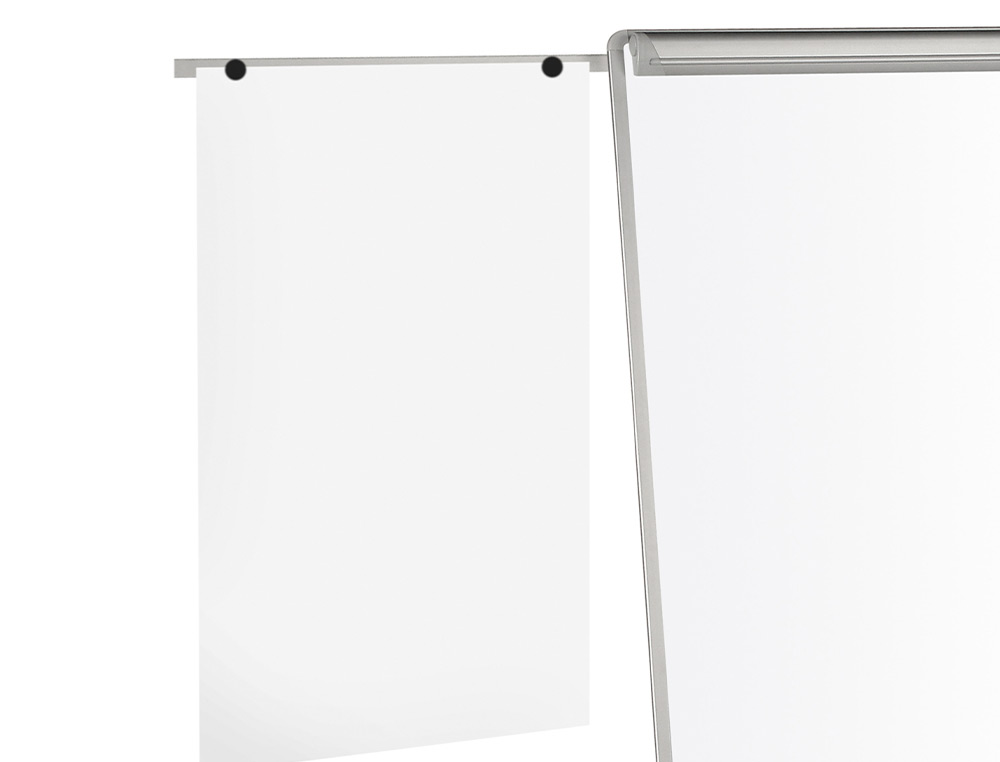 QUADRO BRANCO Q-CONNECT COM TRIPE 90X70X195 CM EXTENSIVEL