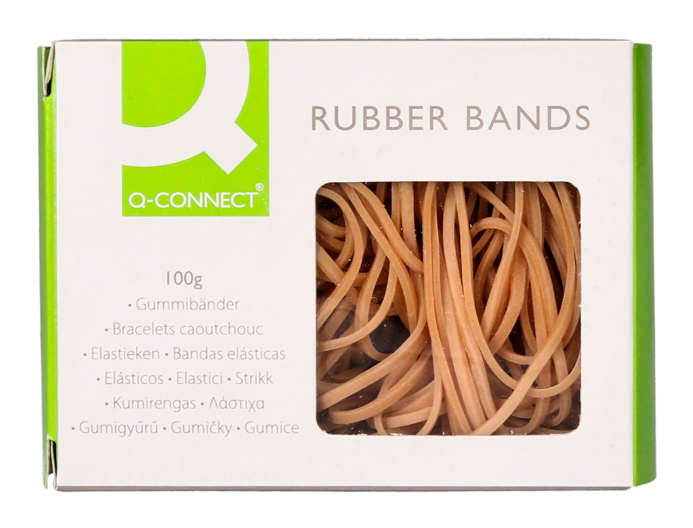 ELASTICOS Q-CONNECT 100 GR NUMERO 20