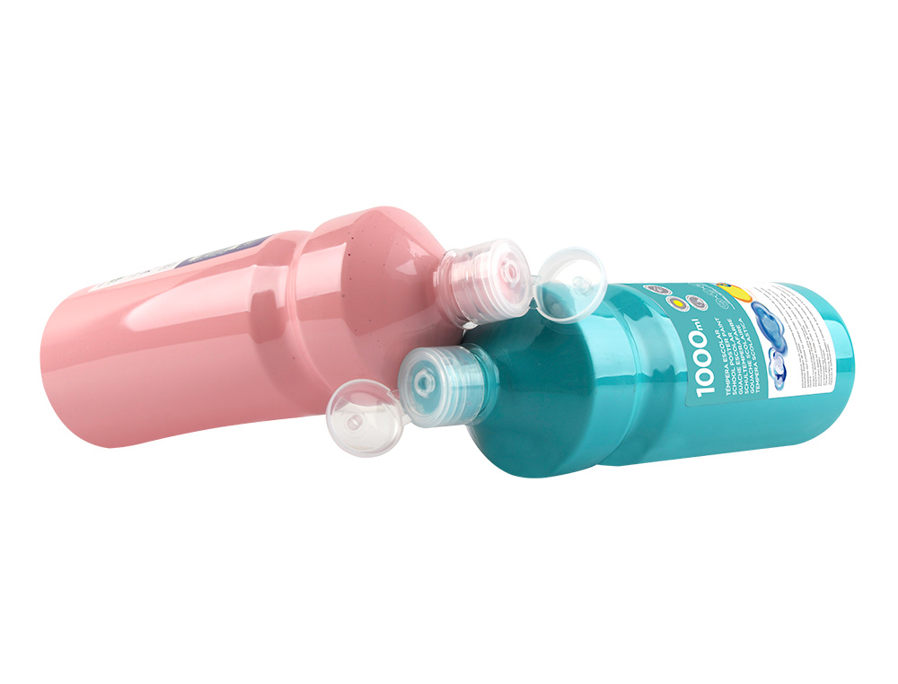 GUACHE ESCOLAR LIDERPAPEL 1000 ML VERDE