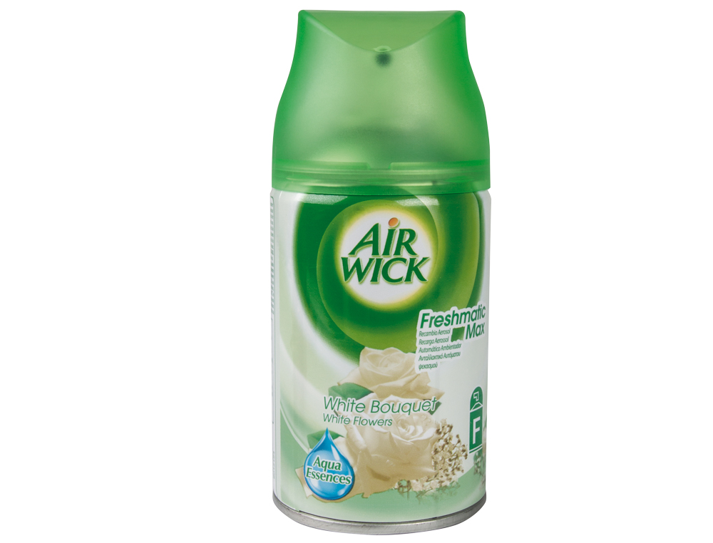 AMBIENTADOR AIR WICK WHITE FLOWERS RECARGA DE 250 ML PARA APARELHO AIR WICK FRESHMATIK