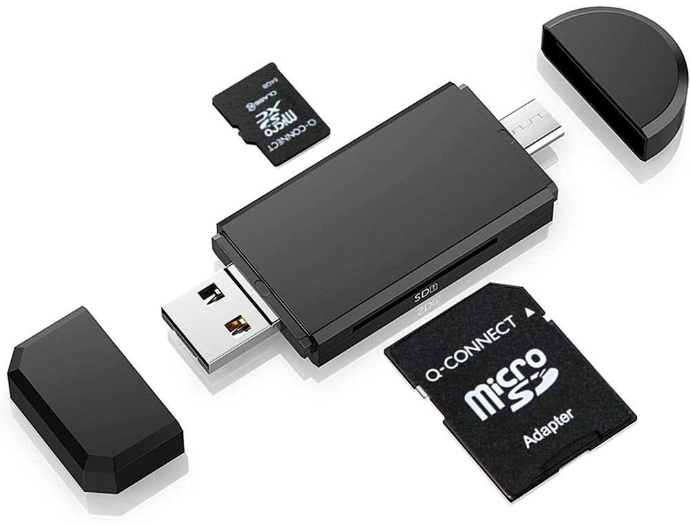 CARTAO DE MEMORIA SD MICRO Q-CONNECT FLASH 16 GB CLASSE 6 COM ADAPTADOR