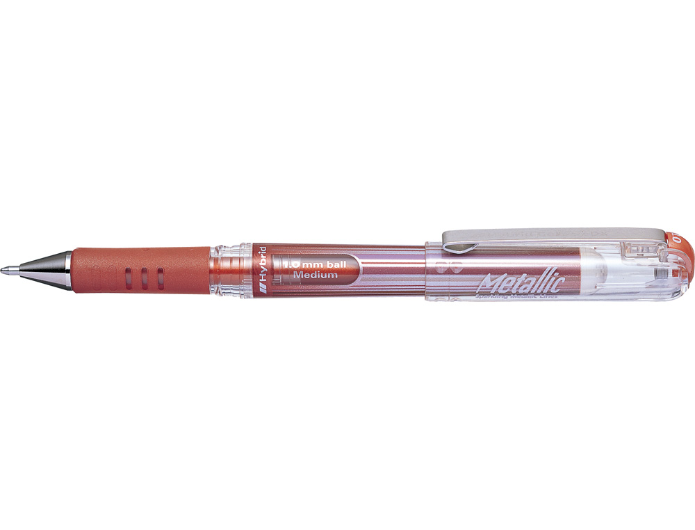 ROLLER PENTEL HYBRID GEL K230M PONTA DE 1,0 MM COR BRONZE